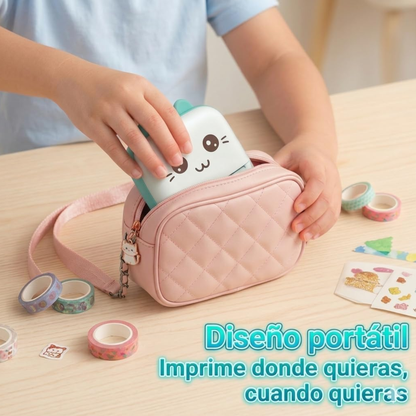 Mini impresora portátil con bluetooth